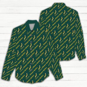 South Africa x Rugby World Cup Women Casual Shirt 3D Linen Shirt GWS1198
