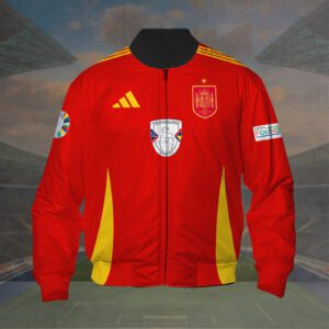 Spain National Football Team Champion Final Campeones Euro 2024 Bomber Jacket JSC1035