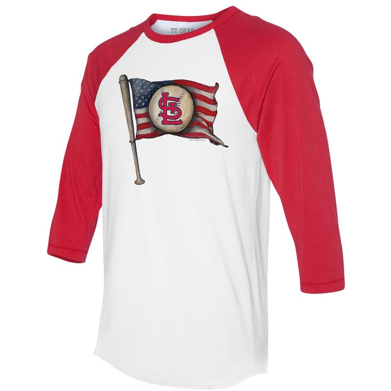 St.-Louis-Cardinals-Baseball-Flag-34-Red-Sleeve-Raglan-Shirt-1