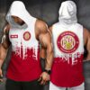 Stevenage Football Club Men Workout Hoodie Tank Tops WHT1478
