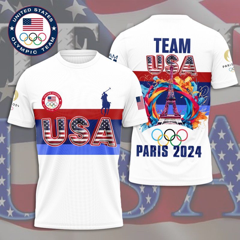 Summer-Olympic-Games-x-United-States-3D-Unisex-T-Shirt-GUD1319 Summer Olympic Games x United States 3D Unisex T-Shirt GUD1319