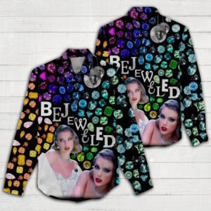 Taylor Swift Women Casual Shirt 3D Linen Shirt GWS1194