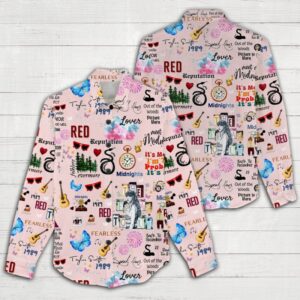 Taylor Swift Women Casual Shirt 3D Linen Shirt GWS1203