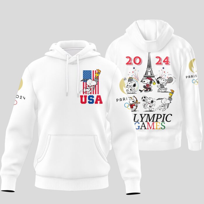 Team USA Olympics 2024 3D Hoodie WOP1011