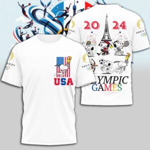 Team USA Olympics 2024 Unisex T-Shirt WOP1008
