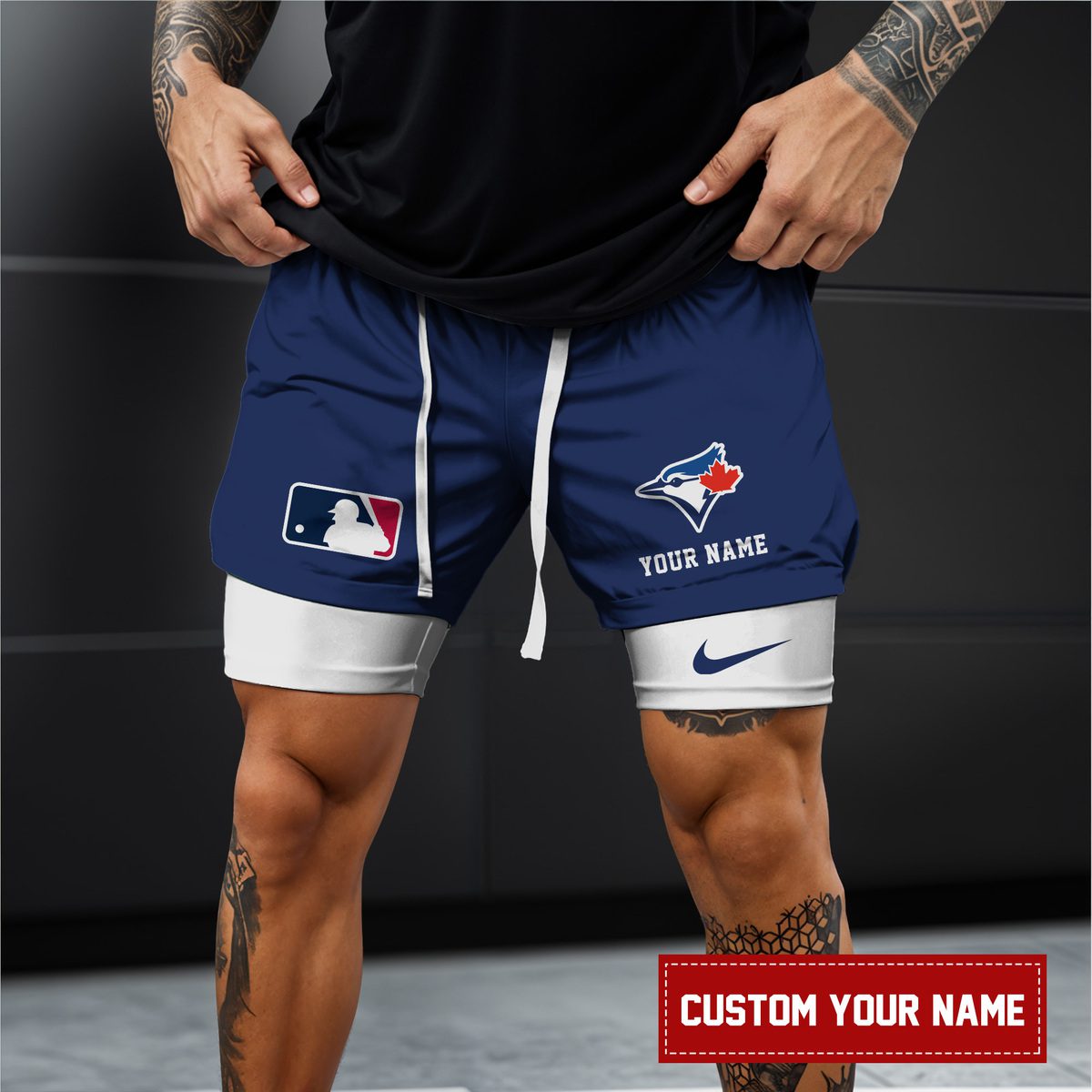 Toronto-Blue-Jays-MLB-Personalized-Double-Layer-Shorts-WDS1152-1