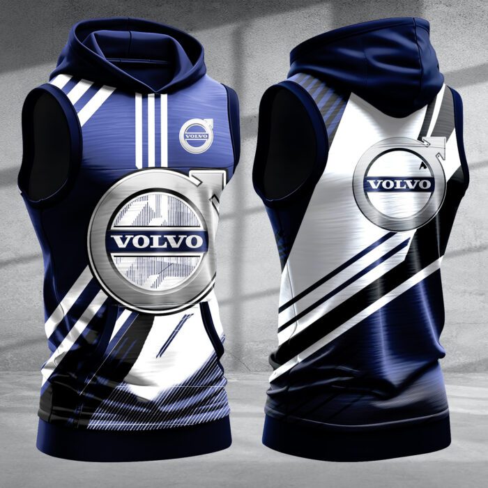 Volvo Men Workout Hoodie Tank Tops WHT1460