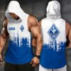Waldhof Mannheim Men Workout Hoodie Tank Tops WHT1373