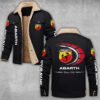 Abarth Lapel Collar Fleece Cargo Jacket Winter Jacket LCJ1082