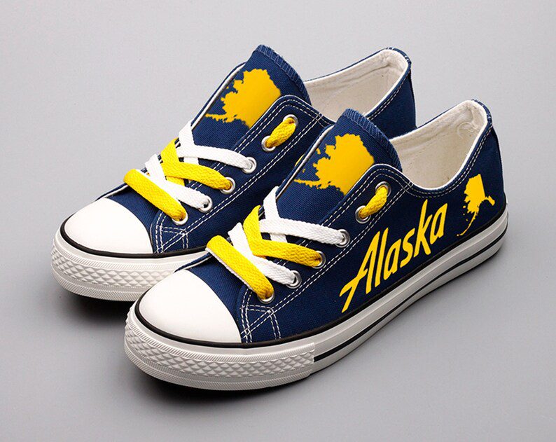 Alaska-Shoes-Alaska-State-Low-Top-Canvas-Sneakers-ELT1171 Alaska Shoes Alaska State Low Top Canvas Sneakers ELT1171