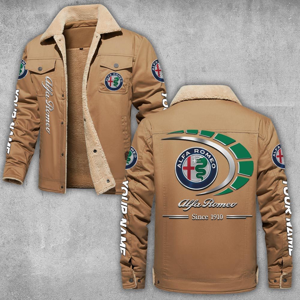 Alfa-Romeo-Lapel-Collar-Fleece-Cargo-Jacket-Winter-Jacket-LCJ1081-1