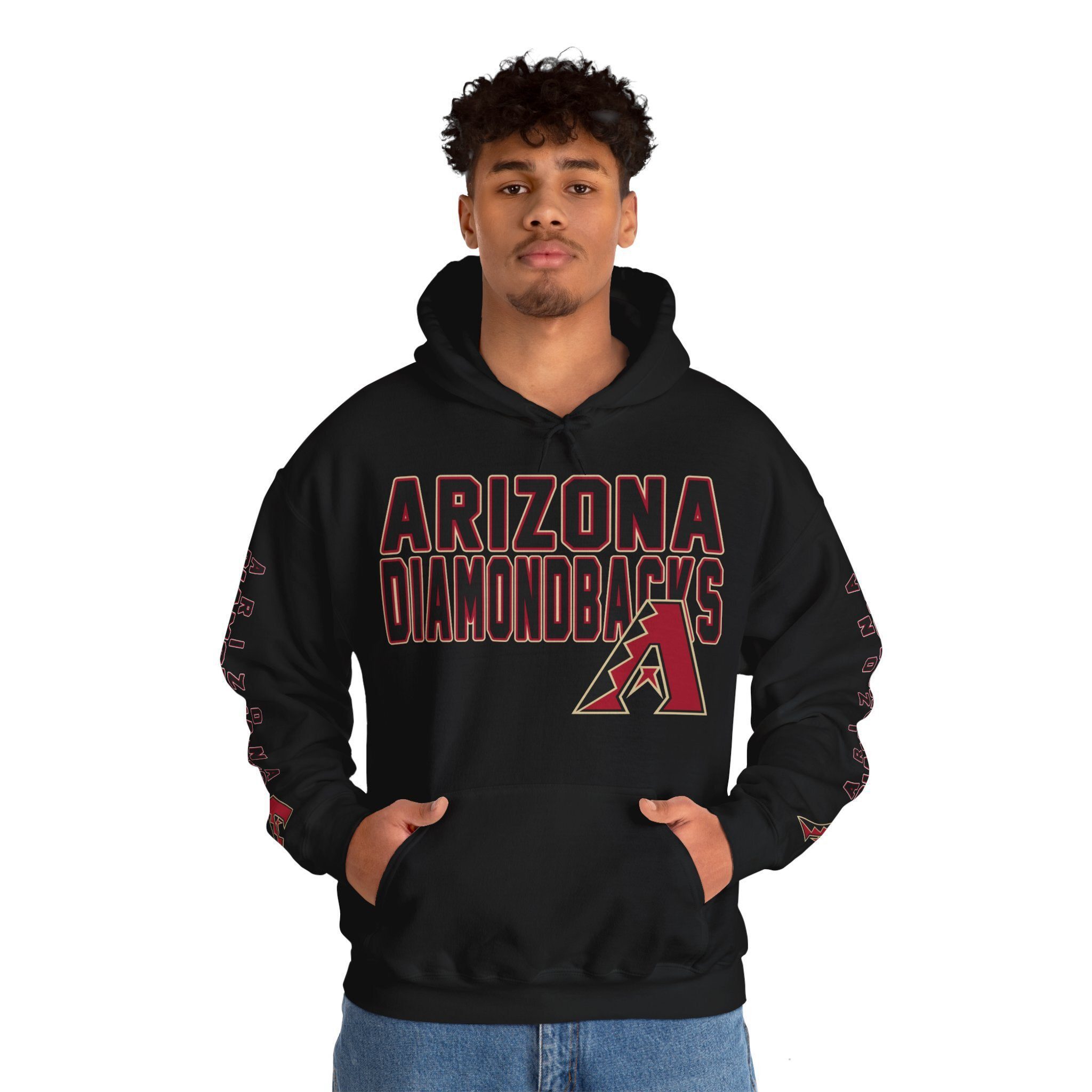 Arizona-Diamondbacks-Bold-Unisex-Hooded-Sweatshirt-JSH1097-1