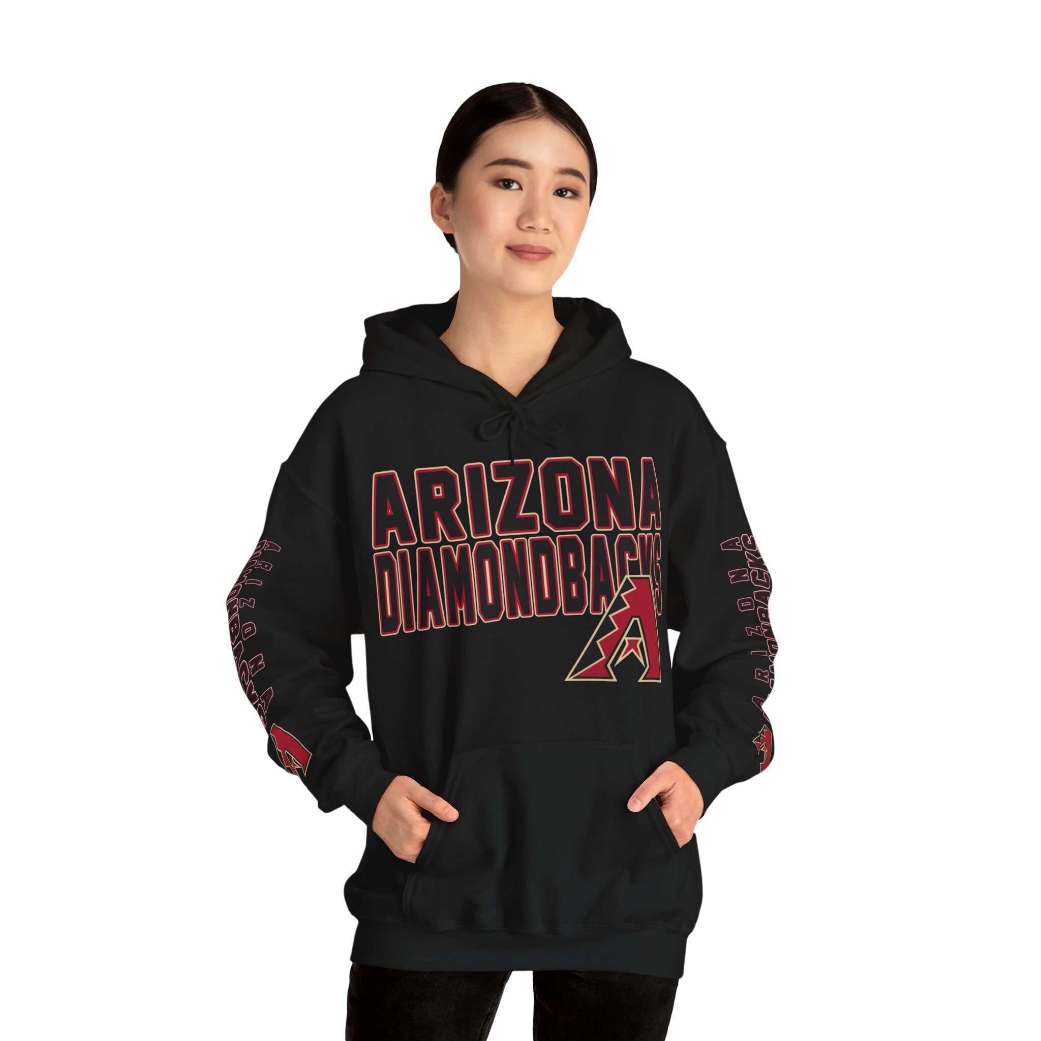 Arizona-Diamondbacks-Bold-Unisex-Hooded-Sweatshirt-JSH1097-2