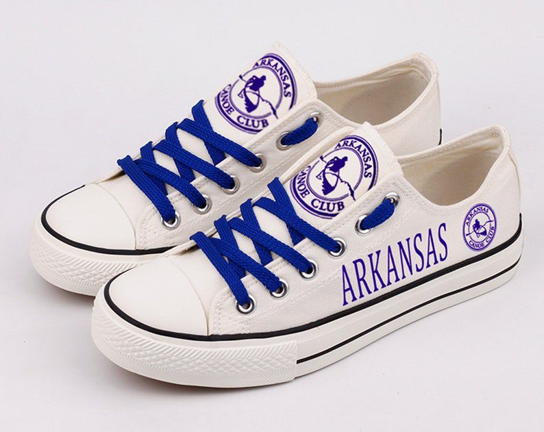 Arkansas-Shoes-Arkansas-State-Low-Top-Canvas-Sneakers-ELT1170 Arkansas Shoes Arkansas State Low Top Canvas Sneakers ELT1170