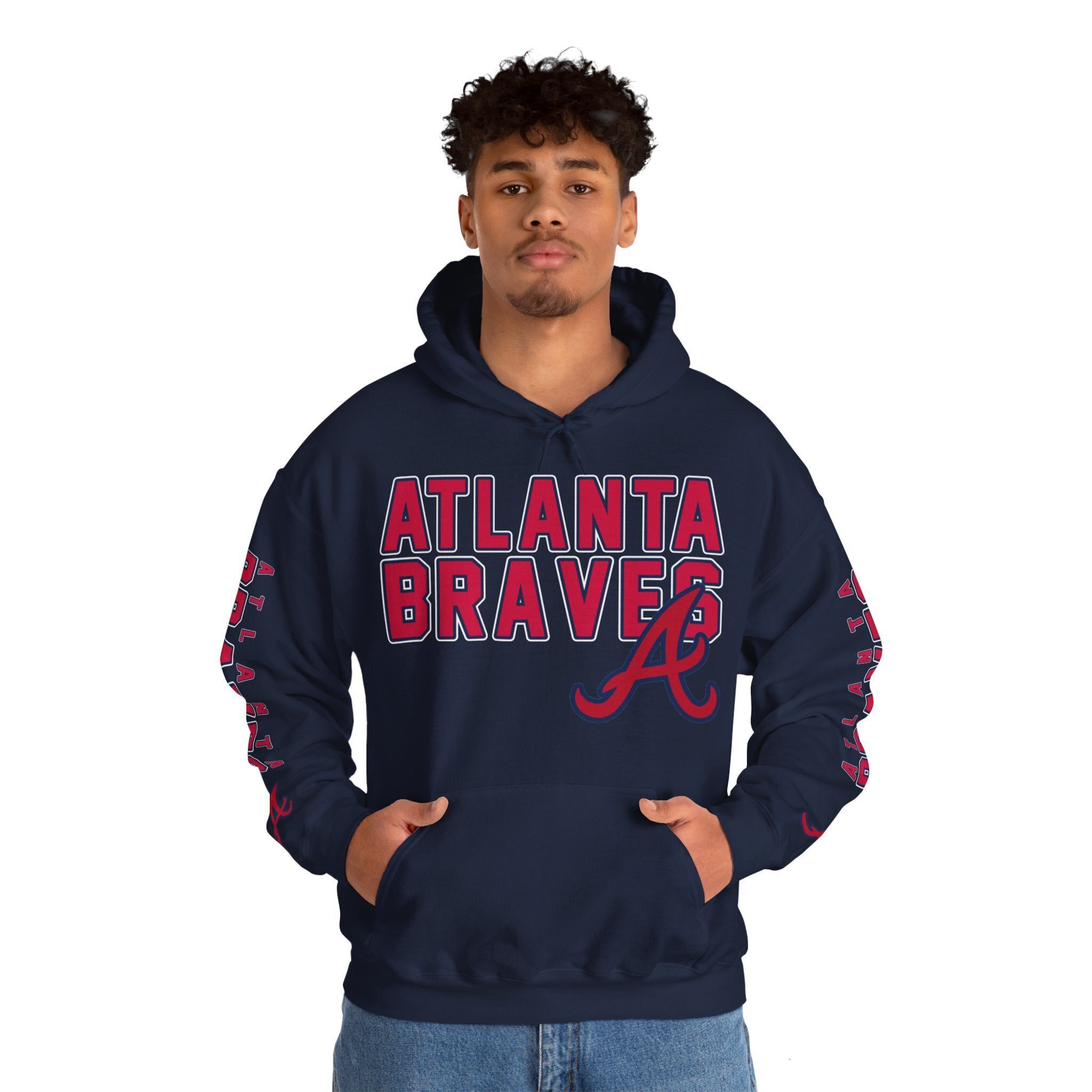 Atlanta-Braves-Bold-Unisex-Hooded-Sweatshirt-JSH1096-1