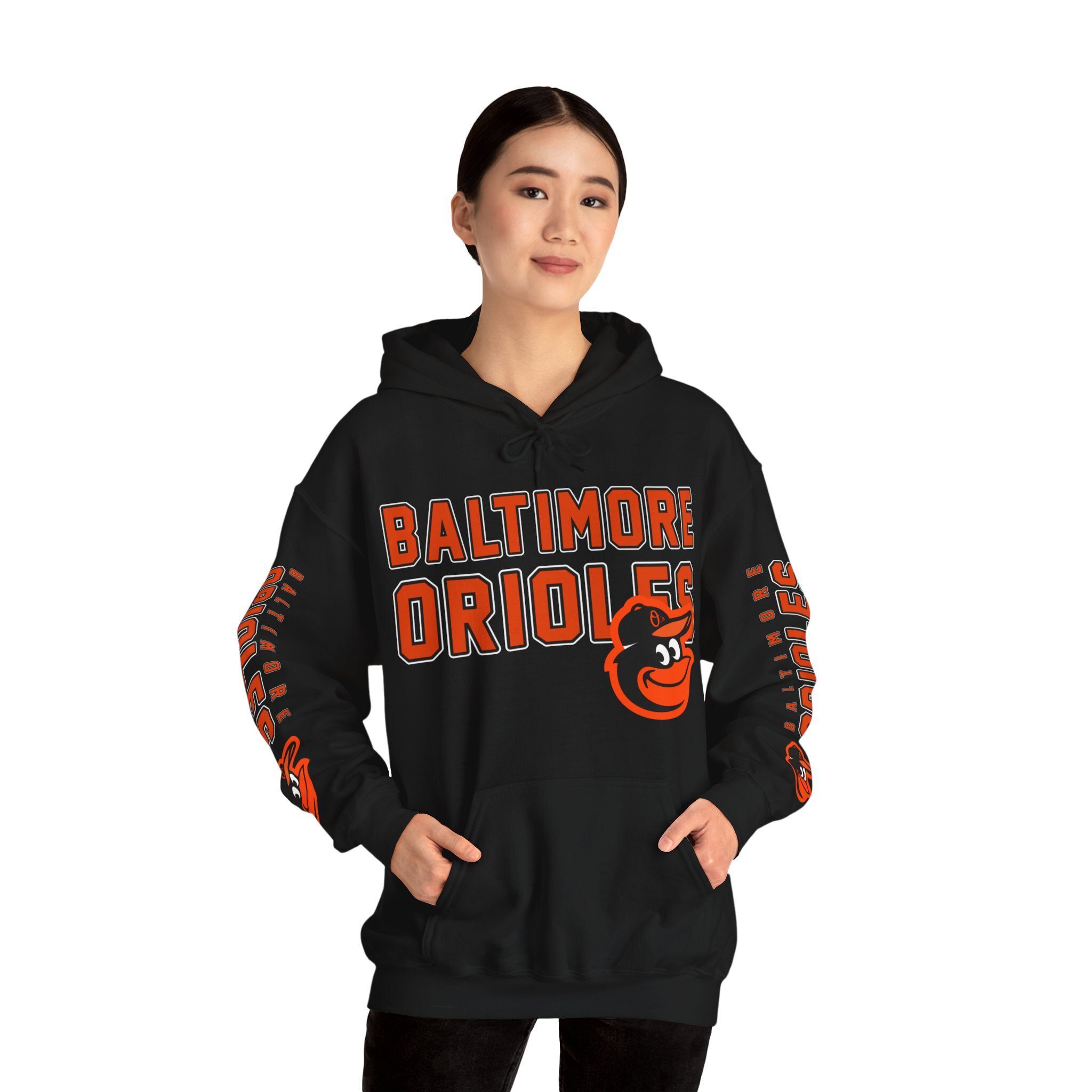 Baltimore-Orioles-Bold-Unisex-Hooded-Sweatshirt-JSH1095-2