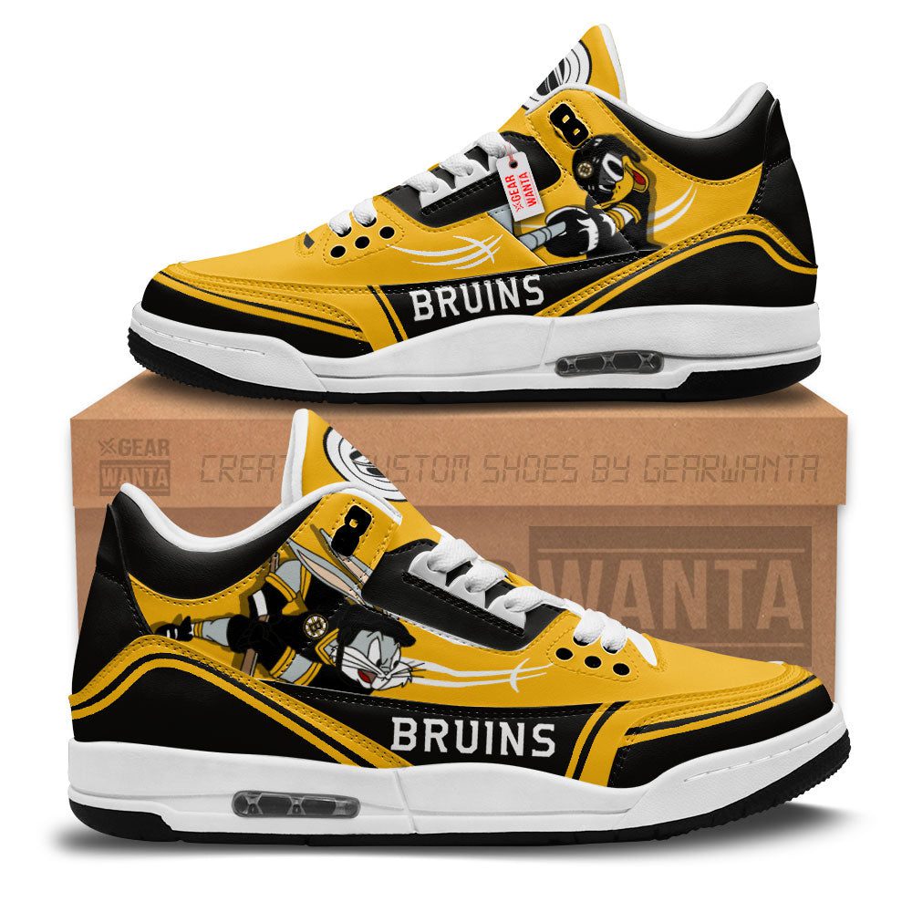 Boston-Bruins-Jordan-3-Sneakers-Custom-Shoes-WJD3199-1