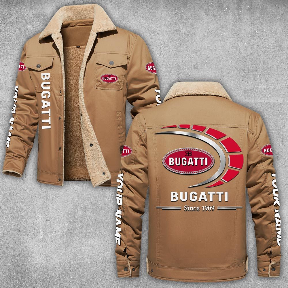 Bugatti-Lapel-Collar-Fleece-Cargo-Jacket-Winter-Jacket-LCJ1012-1