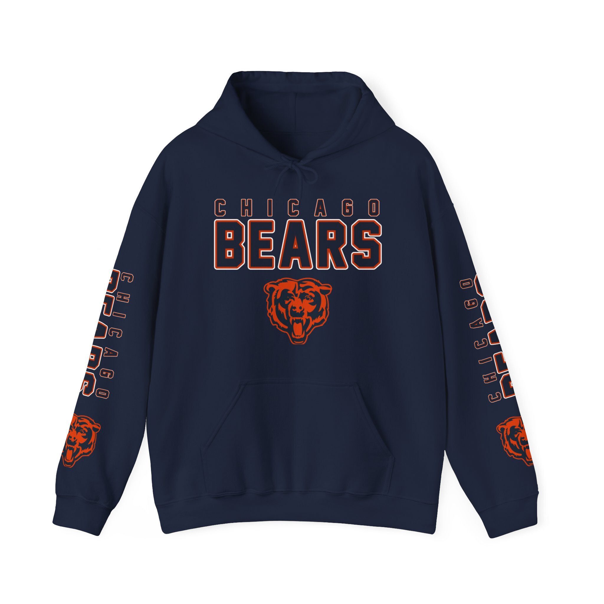 Chicago-Bears-Unisex-Hooded-Sweatshirt-JSH1111 Chicago Bears Unisex Hooded Sweatshirt JSH1111