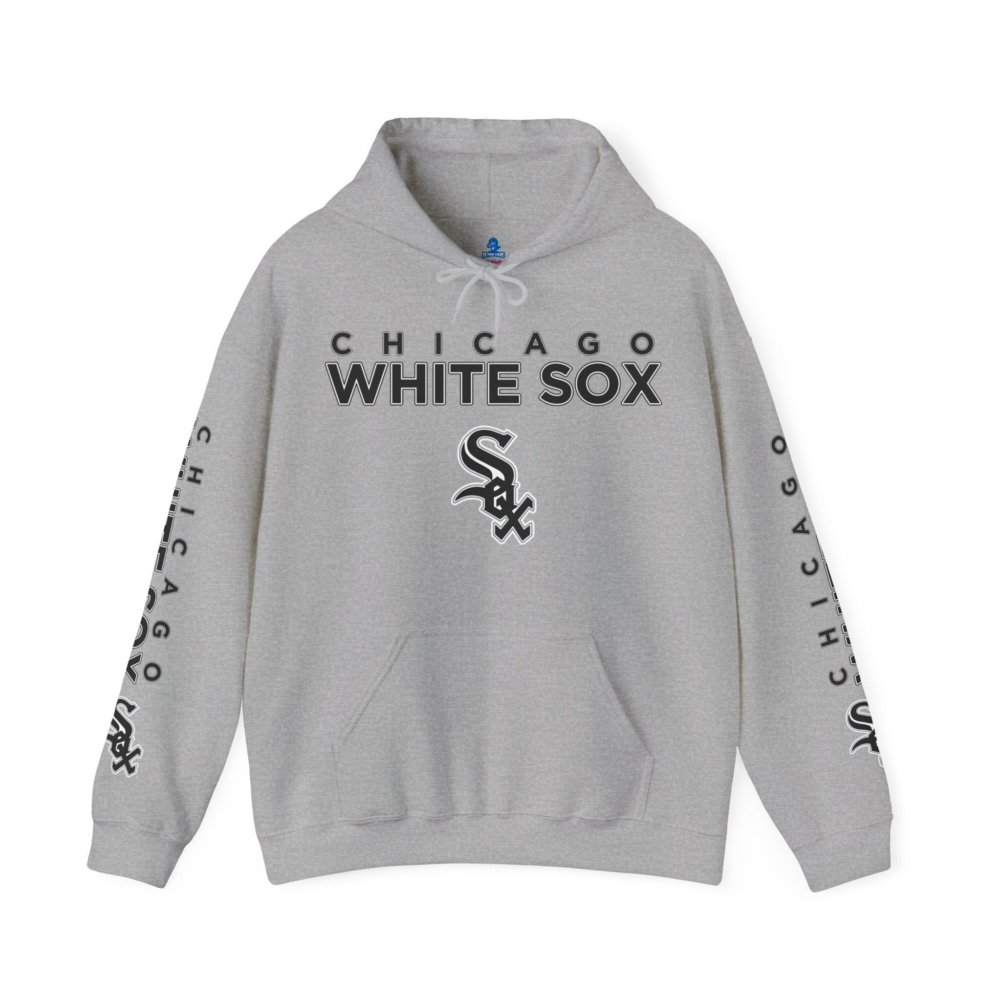 Chicago-White-Sox-Unisex-Hooded-Sweatshirt-Pullover-Hoodie-JSH1126 Chicago White Sox Unisex Hooded Sweatshirt - Pullover Hoodie JSH1126