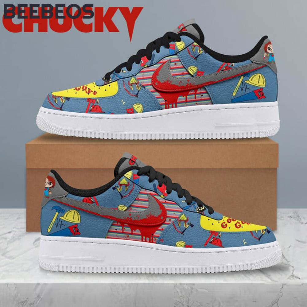 Chucky and Horror Movies Air Force 1 Shoes Chucky and Horror Movies Air Force 1 Sneakers AF1 Limited Shoes Shoes BAF1224