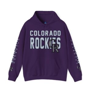 Colorado Rockies Bold Unisex Hooded Sweatshirt JSH1091