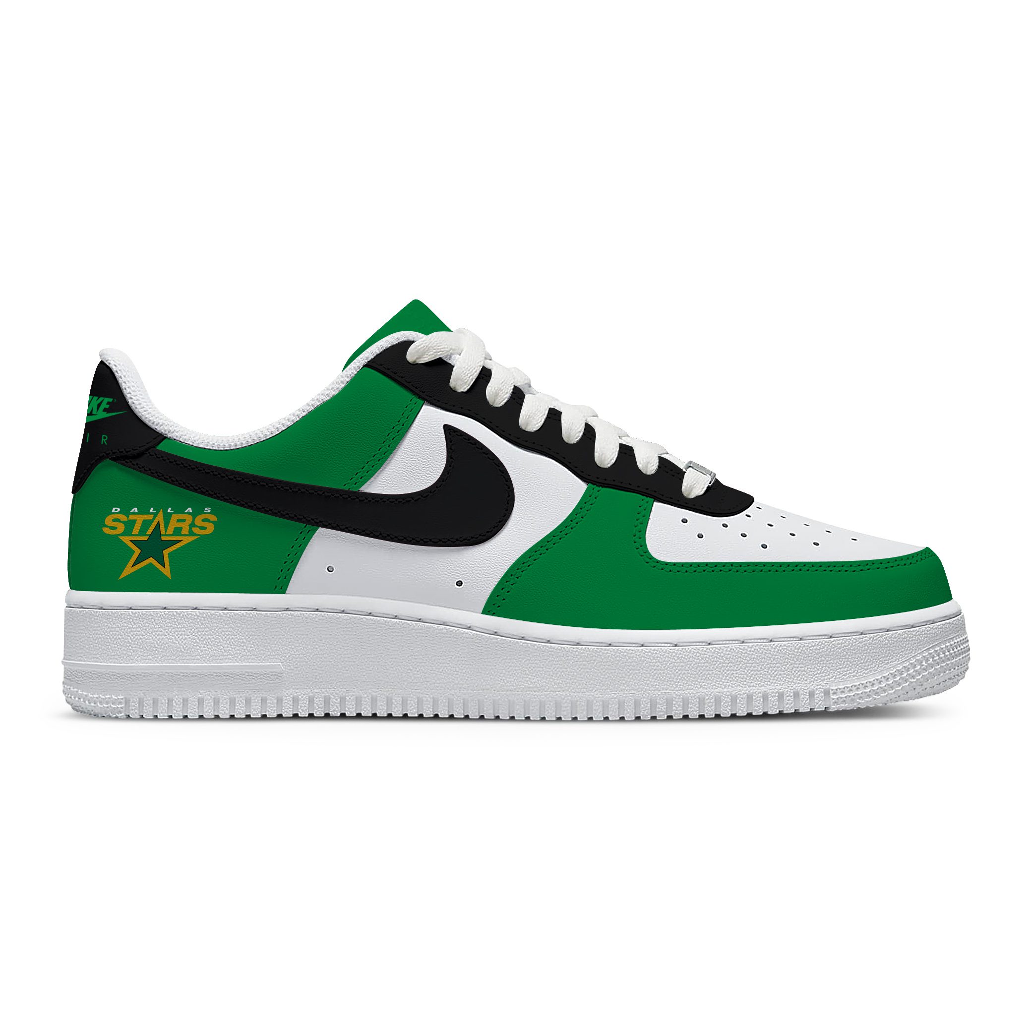 Custom-Nike-Air-Force-1-Low-x-NHL-Dallas-Stars-AF1-Limited-Sneakers-For-Fan-TCB1030-1
