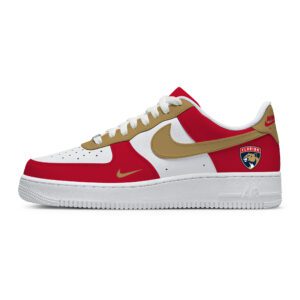 Custom Nike Air Force 1 Low x NHL Florida Panthers AF1 Limited Sneakers For Fan TCB1100