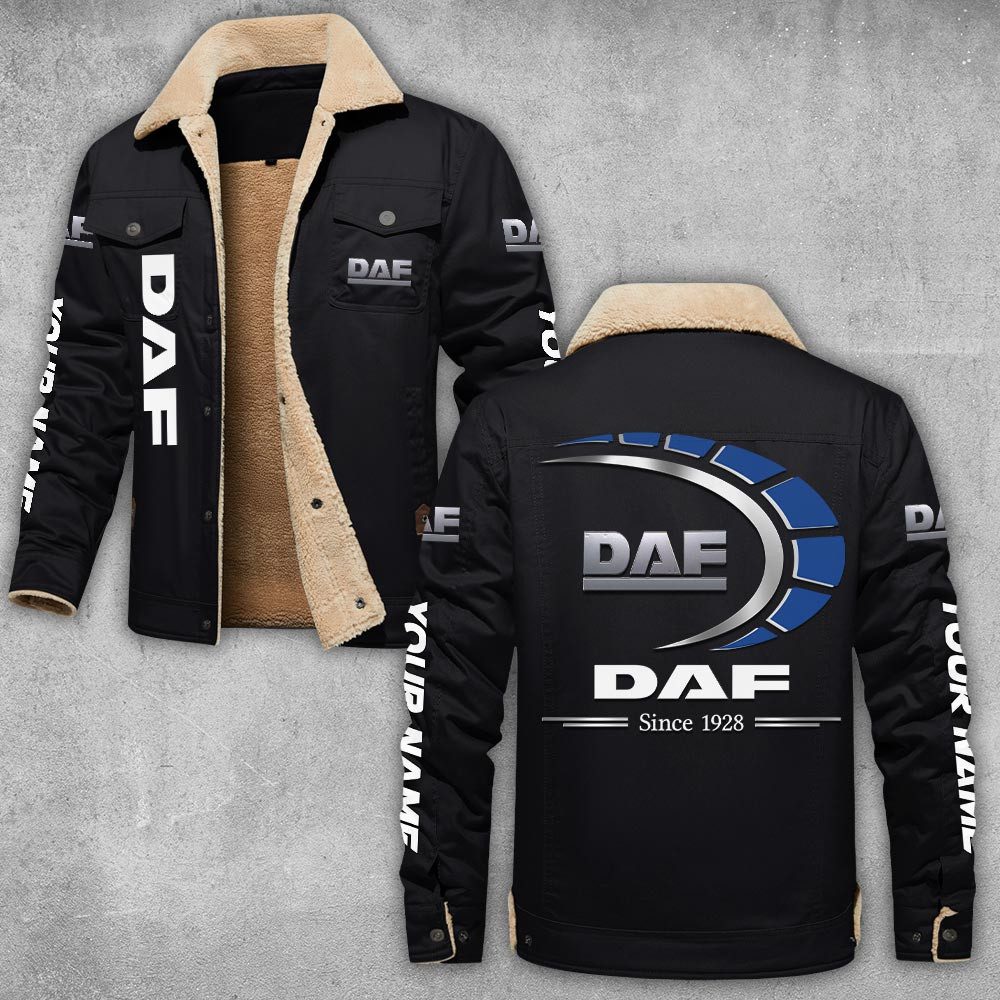 DAF-Lapel-Collar-Fleece-Cargo-Jacket-Winter-Jacket-LCJ1016 DAF Lapel Collar Fleece Cargo Jacket Winter Jacket LCJ1016