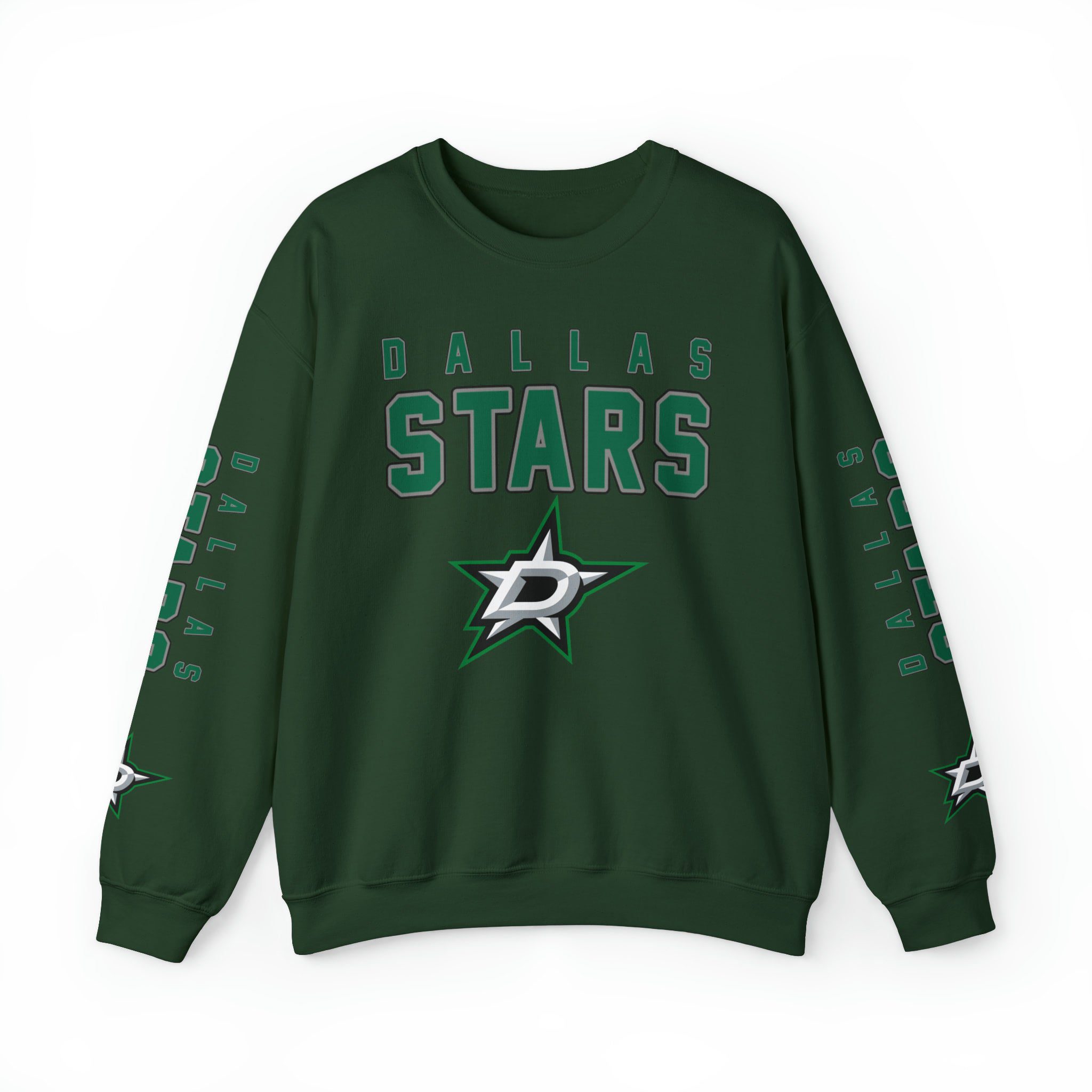 Dallas-Stars-Crewneck-Sweatshirt-JSH1156-6