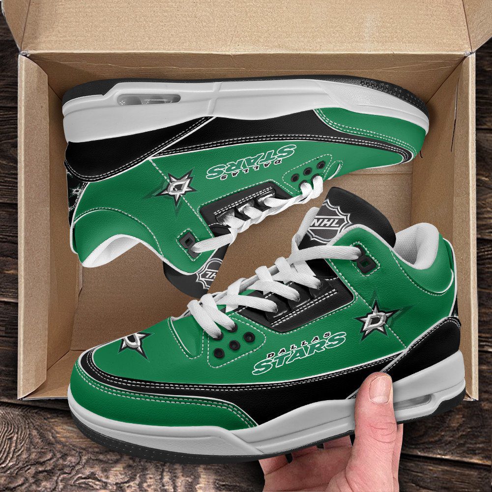 Dallas-Stars-NHL-Personalized-Jordan-3-Sneakers-JD3-Shoes-For-Fans-WJD3010-1