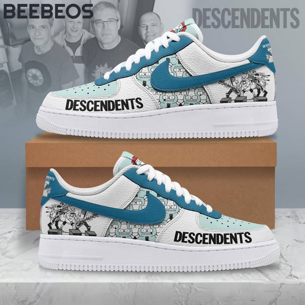 Descendents Nike Air Force 1 Descendents Nike Air Force 1 Sneakers AF1 Limited Shoes BAF1236