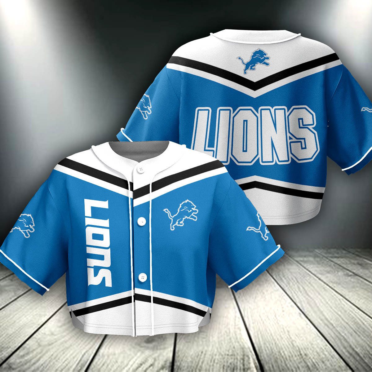 Detroit-Lions-Crop-Top-Baseball-Jersey-CBJS1017 Detroit Lions Crop Top Baseball Jersey CBJS1017