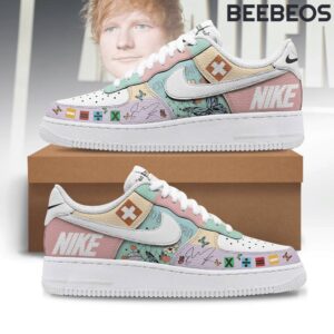 Ed Sheeran Colorful Air Force 1 Sneakers AF1 Limited Shoes BAF1060