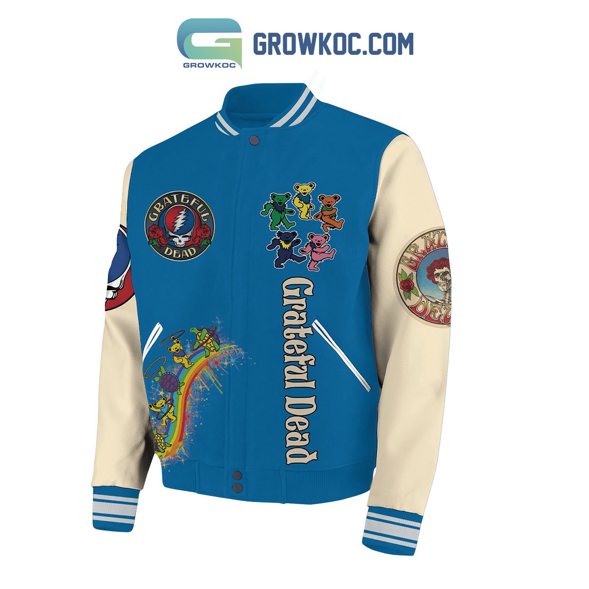 Grateful-Dead-I-Will-Get-By-I-Will-Survive-Baseball-Jacket-GBJ1269-3
