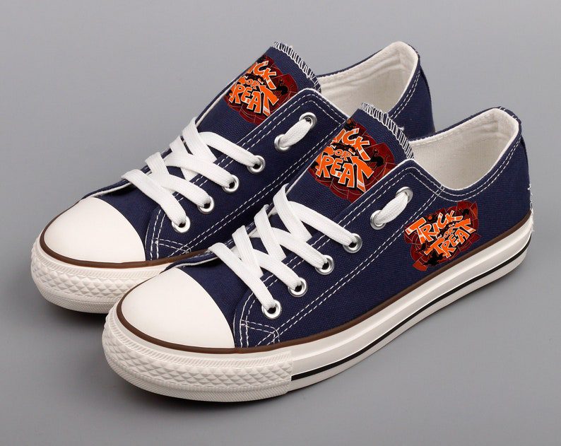 Halloween-Shoes-Halloween-Low-Top-Canvas-Sneakers-ELT1093 Halloween Shoes Halloween Low Top Canvas Sneakers ELT1093