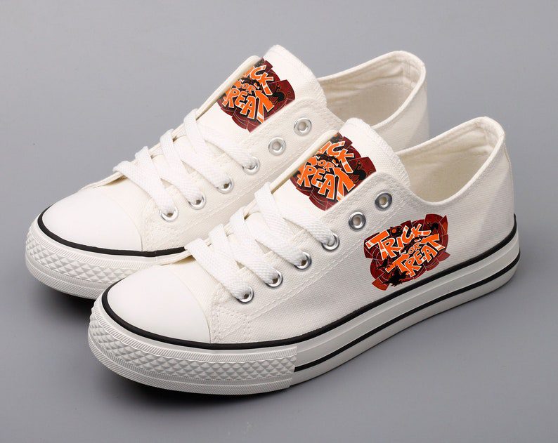 Halloween-Shoes-Halloween-Low-Top-Canvas-Sneakers-ELT1096 Halloween Shoes Halloween Low Top Canvas Sneakers ELT1096
