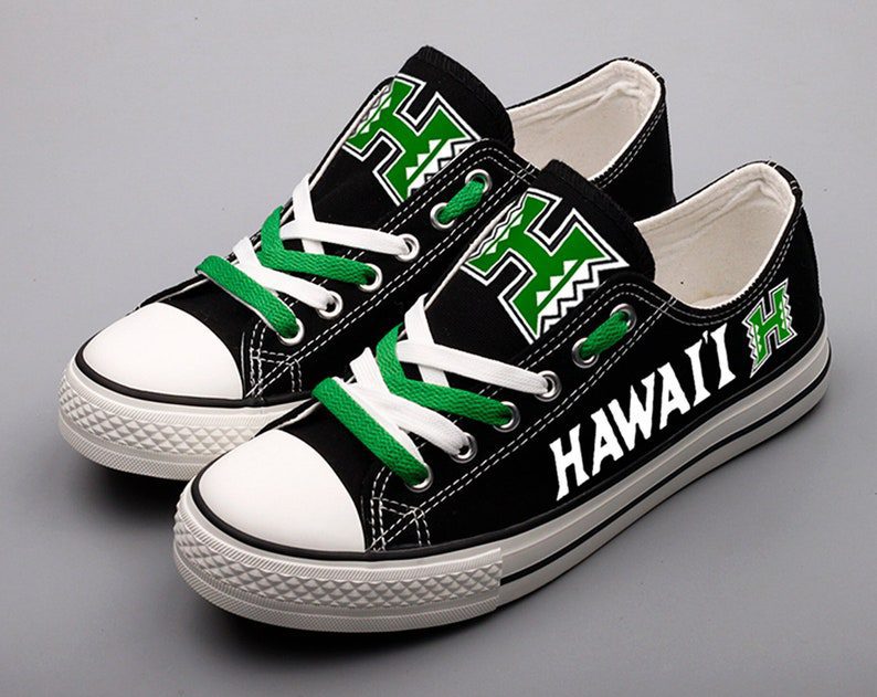 Hawaii-Shoes-Hawaii-State-Low-Top-Canvas-Sneakers-ELT1083 Hawaii Shoes Hawaii State Low Top Canvas Sneakers ELT1083