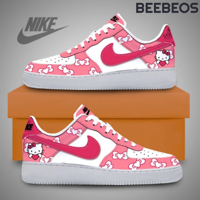 Hello Kitty Pink Air Force 1 Sneakers AF1 Limited Shoes BAF1134