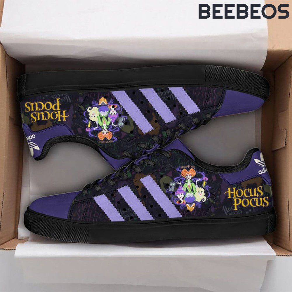 Hocus Pocus Purple Stan Smith Shoes
