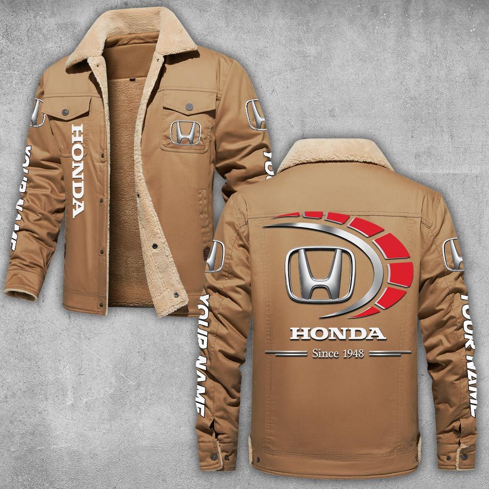 Honda-Lapel-Collar-Fleece-Cargo-Jacket-Winter-Jacket-LCJ1061-1