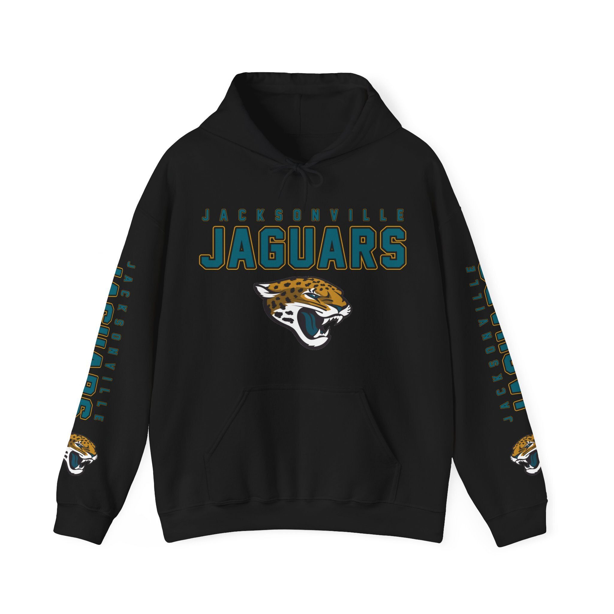 Jacksonville-Jaguars-Unisex-Hooded-Sweatshirt-JSH1105 Jacksonville Jaguars Unisex Hooded Sweatshirt JSH1105