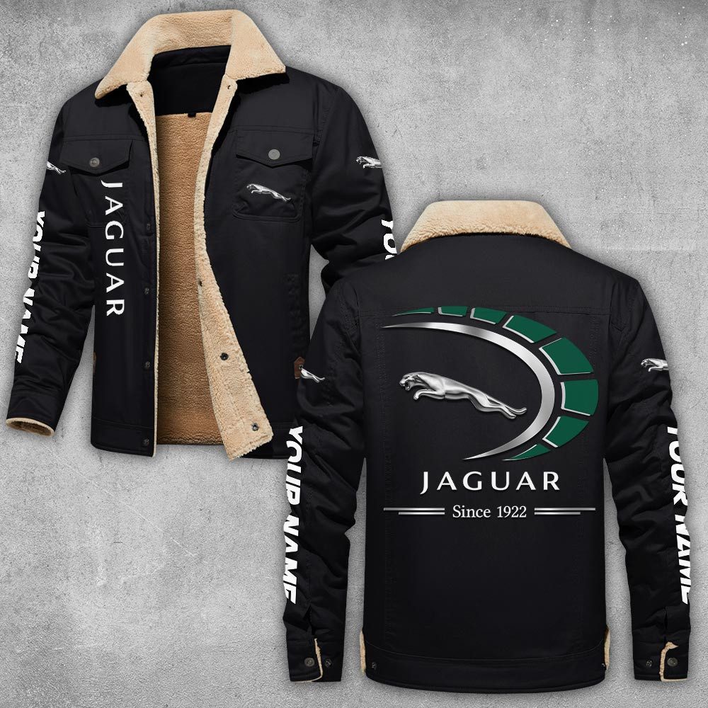 Jaguar-Lapel-Collar-Fleece-Cargo-Jacket-Winter-Jacket-LCJ1078 Jaguar Lapel Collar Fleece Cargo Jacket Winter Jacket LCJ1078