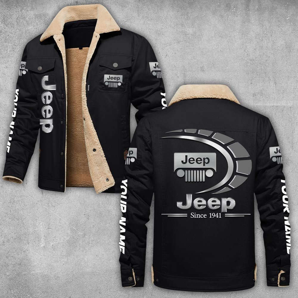 Jeep-Lapel-Collar-Fleece-Cargo-Jacket-Winter-Jacket-LCJ1011 Jeep Lapel Collar Fleece Cargo Jacket Winter Jacket LCJ1011