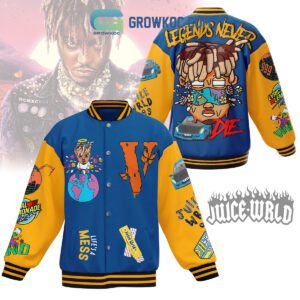 Juice Wrld Legends Never Die Baseball Jacket GBJ1193