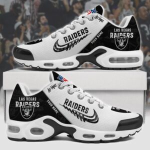 Las Vegas Raiders NFL Personalized Air Max Plus TN Shoes For Football Fans TN3395