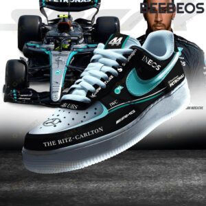 Lewis Hamilton Mercedes Benz Team Air Force 1 Sneakers AF1 Limited Shoes BAF1002