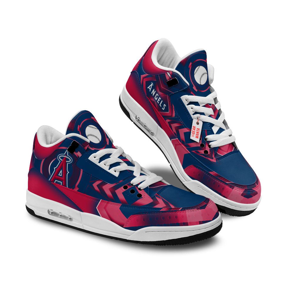 Los-Angeles-Angels-Jordan-3-Sneakers-Custom-Shoes-WJD3112 Los Angeles Angels Jordan 3 Sneakers Custom Shoes WJD3112