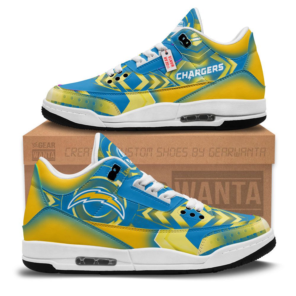 Los-Angeles-Chargers-Jordan-3-Sneakers-Custom-Shoes-WJD3161-1