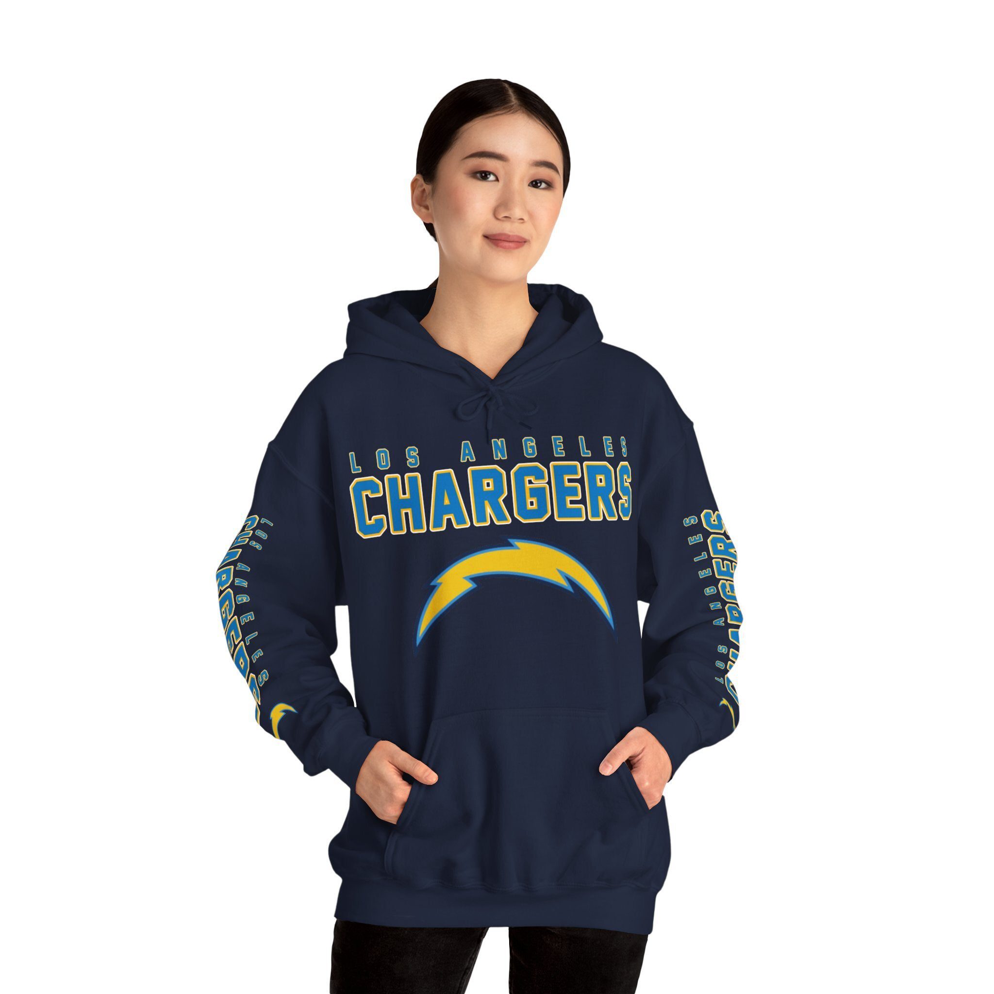 Los-Angeles-Chargers-Unisex-Hooded-Sweatshirt-JSH1146-2